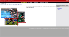 Desktop Screenshot of centralozarkconference.org